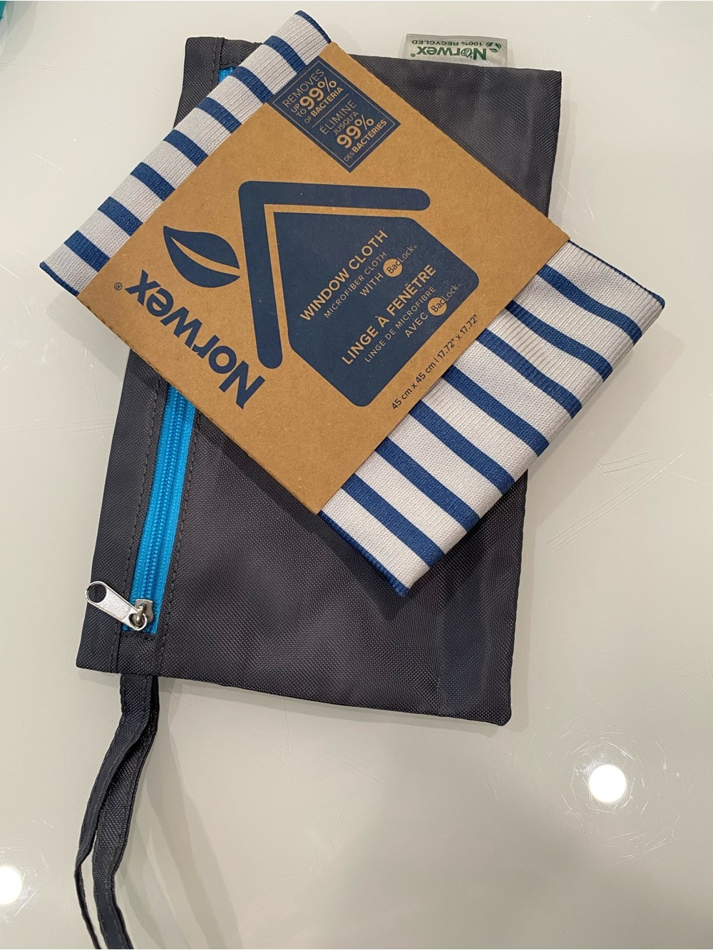 Norwex Window Cloth & Wristlet